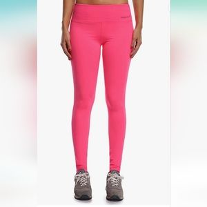 Large bright neon color Pink Yoga Pants for Women High Waist pants Hidden Pocket